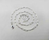 Cadena de Plata - 106372 - Cadena Eslabones de Plata .925