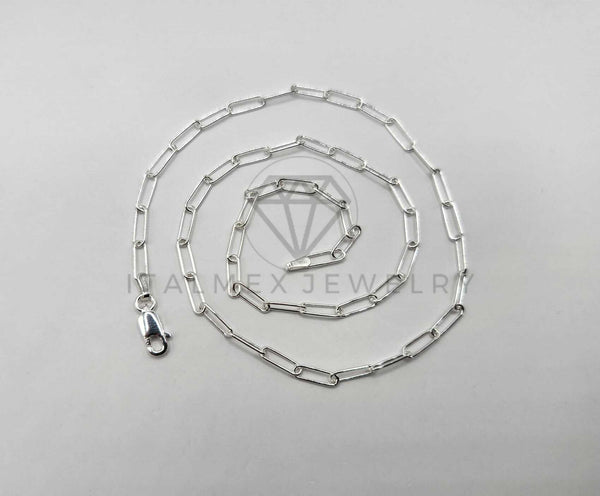 Cadena de Plata - 106372 - Cadena Eslabones de Plata .925
