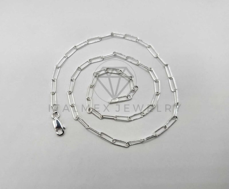 Cadena de Plata - 106372 - Cadena Eslabones de Plata .925