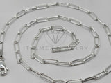 Cadena de Plata - 106374 - Cadena Eslabones de Plata .925