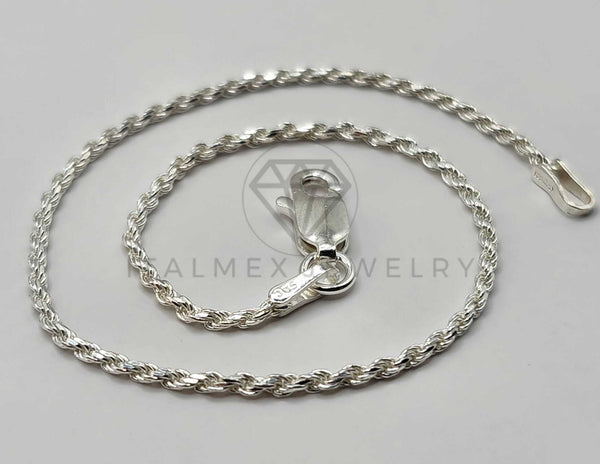 Pulsera de Plata - 106378 - Pulsera de Torzal Plata .925