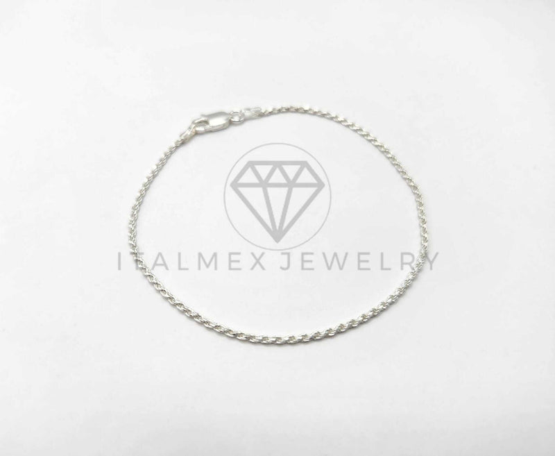 Pulsera de Plata - 106378 - Pulsera de Torzal Plata .925