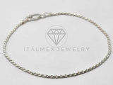 Pulsera de Plata - 106378 - Pulsera de Torzal Plata .925