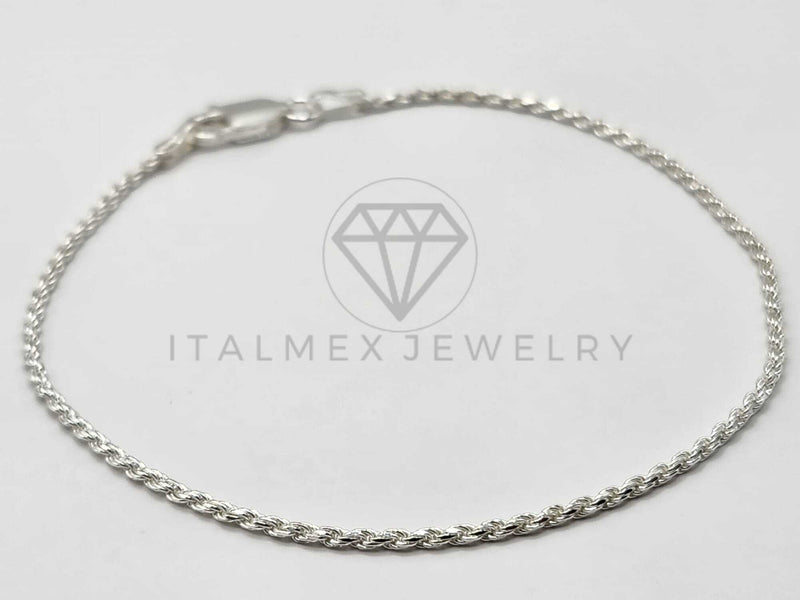 Pulsera de Plata - 106378 - Pulsera de Torzal Plata .925