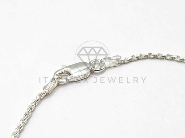 Pulsera de Plata - 106377 - Pulsera de Torzal Plata .925