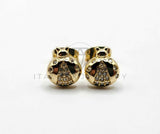 Broquel de Lujo - 106398 -  Arete Catarina CZ Oro Laminado 18K
