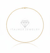 Cadena de Lujo - 106734 - Cadena 24" - Oro Laminado 18K