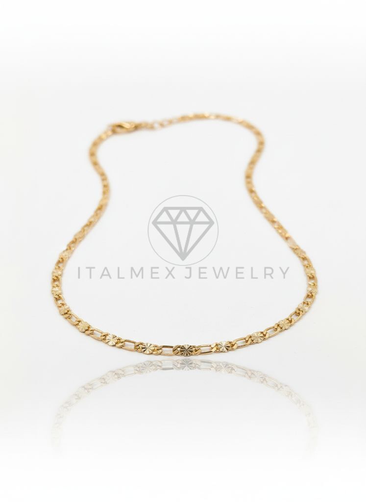 Cadena de Lujo - 106739 - Cadena 4MM/20" - Oro Laminado 18K