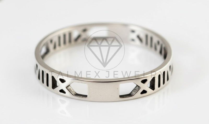 Anillo de Plata - 107016 - Anillo Numeros Romanos - Plata .925
