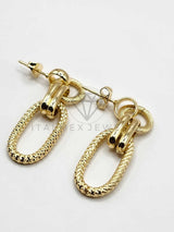 Arete de Lujo - 106285 - Arete Oro Laminado 18K