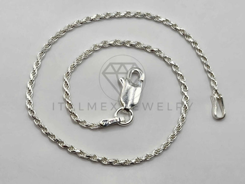 Pulsera de Plata - 106377 - Pulsera de Torzal Plata .925