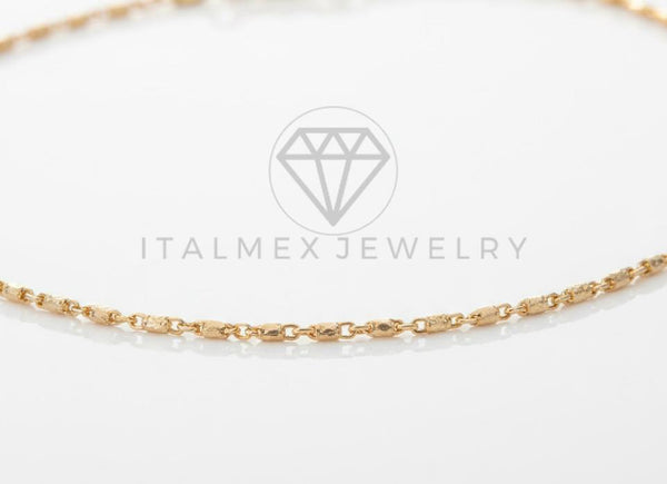 Cadena de Lujo - 106734 - Cadena 24" - Oro Laminado 18K
