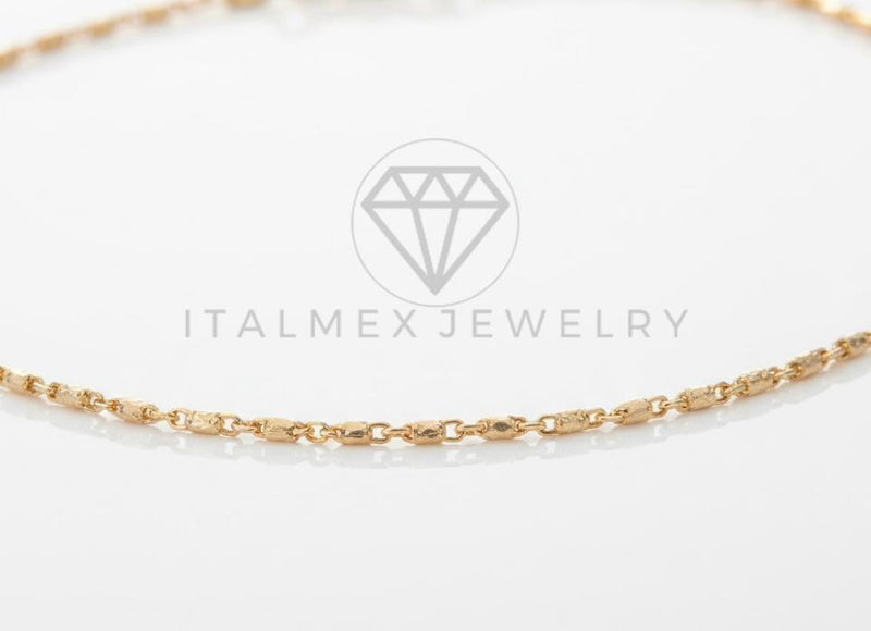 Cadena de Lujo - 106734 - Cadena 24" - Oro Laminado 18K
