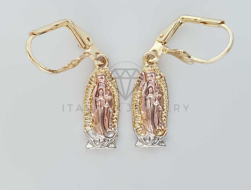 Arete Elegante - 100771 - Arete de Virgen Oro Laminado 18K