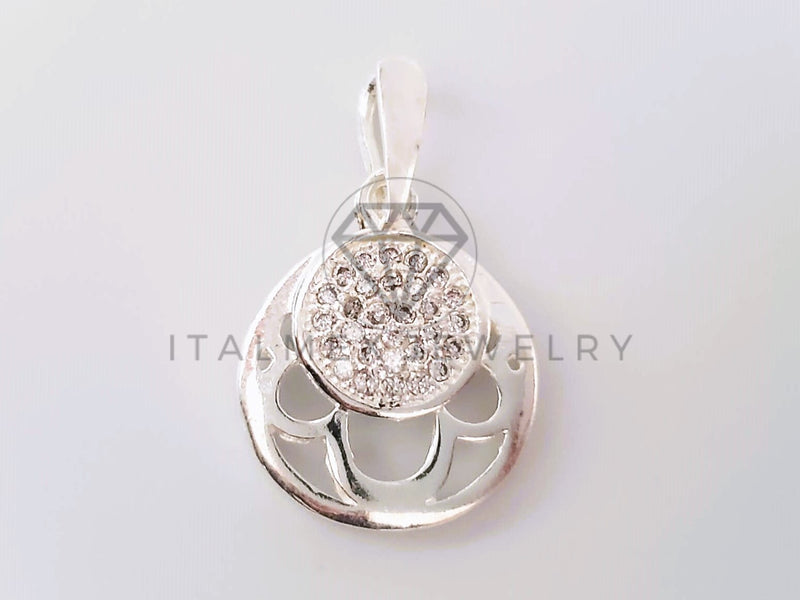 Dije Elegante - 104662 - Diseño Atrapa Pesadillas CZ Clara Plata Fina .925