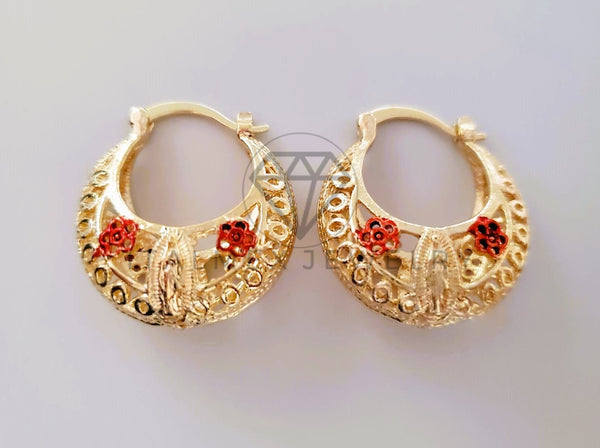 Aretes de Oro Laminado 18K por Mayoreo