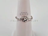 Anillo de Dama - 104466 - Anillo Ajustable Serpiente Plata Fina .925