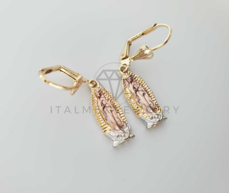 Arete Elegante - 100771 - Arete de Virgen Oro Laminado 18K