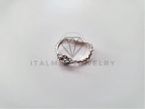 Anillo de Dama - 104466 - Anillo Ajustable Serpiente Plata Fina .925