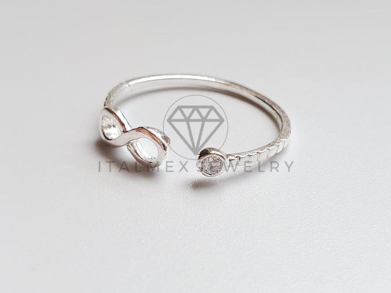 Anillo de Dama - 101482 - Anillo Ajustable Infinito Plata .925
