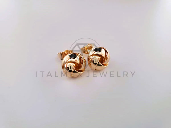 Broquel de Lujo - 103674 - Diseño de Moño Liso Oro Laminado 18K
